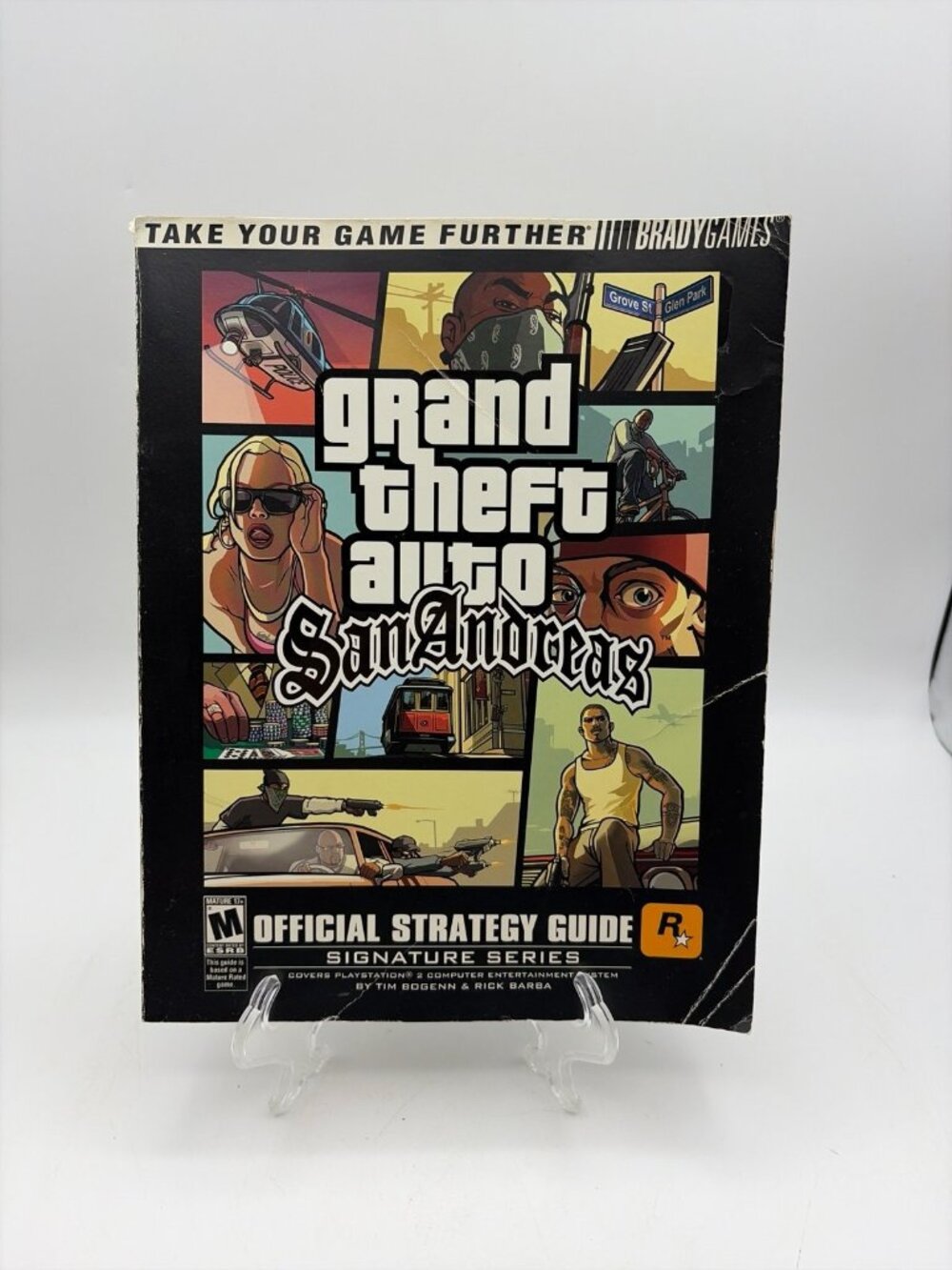 Grand Theft Auto: San Andreas Brady Games Official Strategy Guide With Map